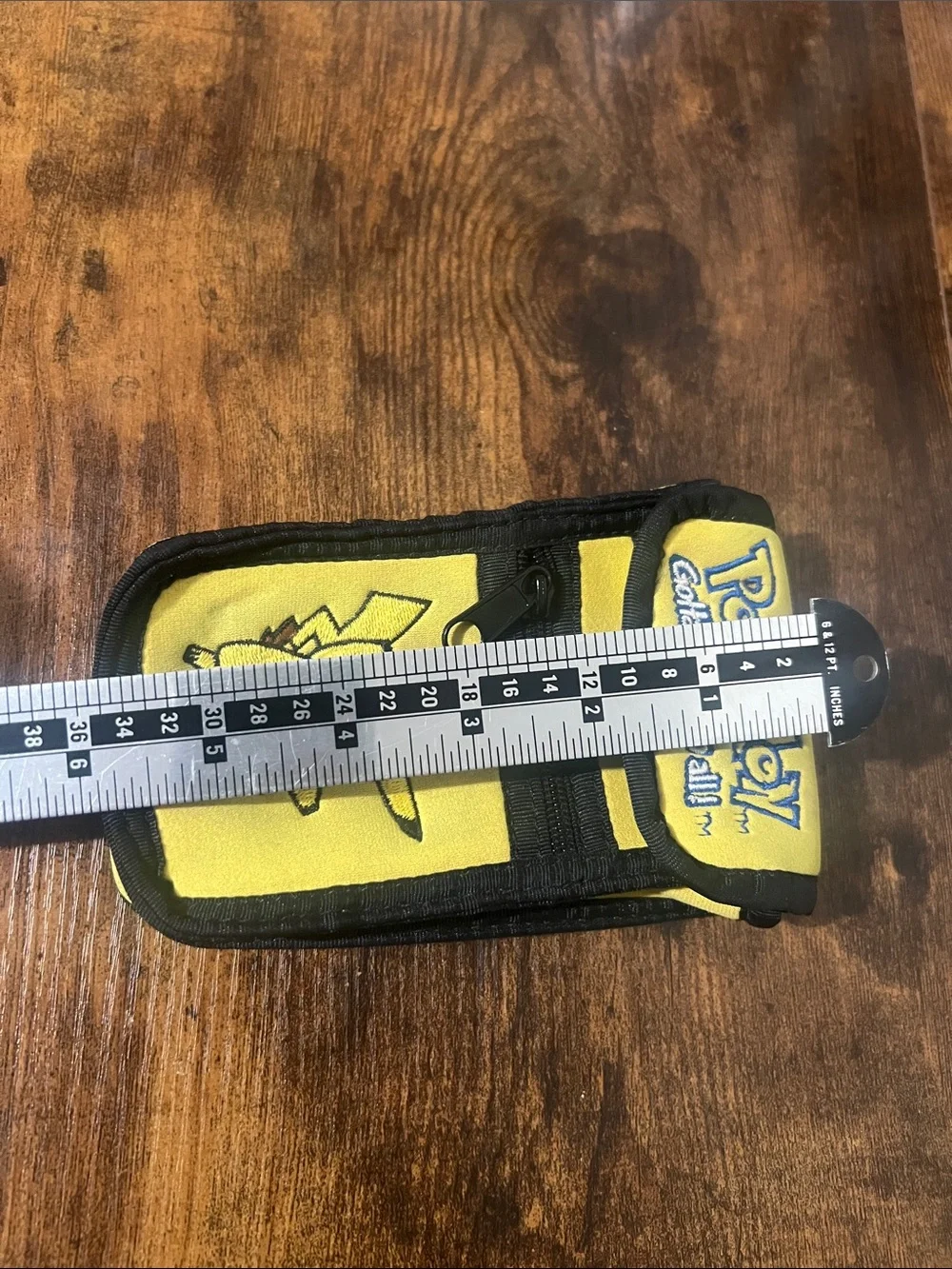 Pokemon Yellow Pikachu Phone Holster with Black Trim